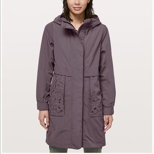 Lululemon Graced With Lace rain jacket
